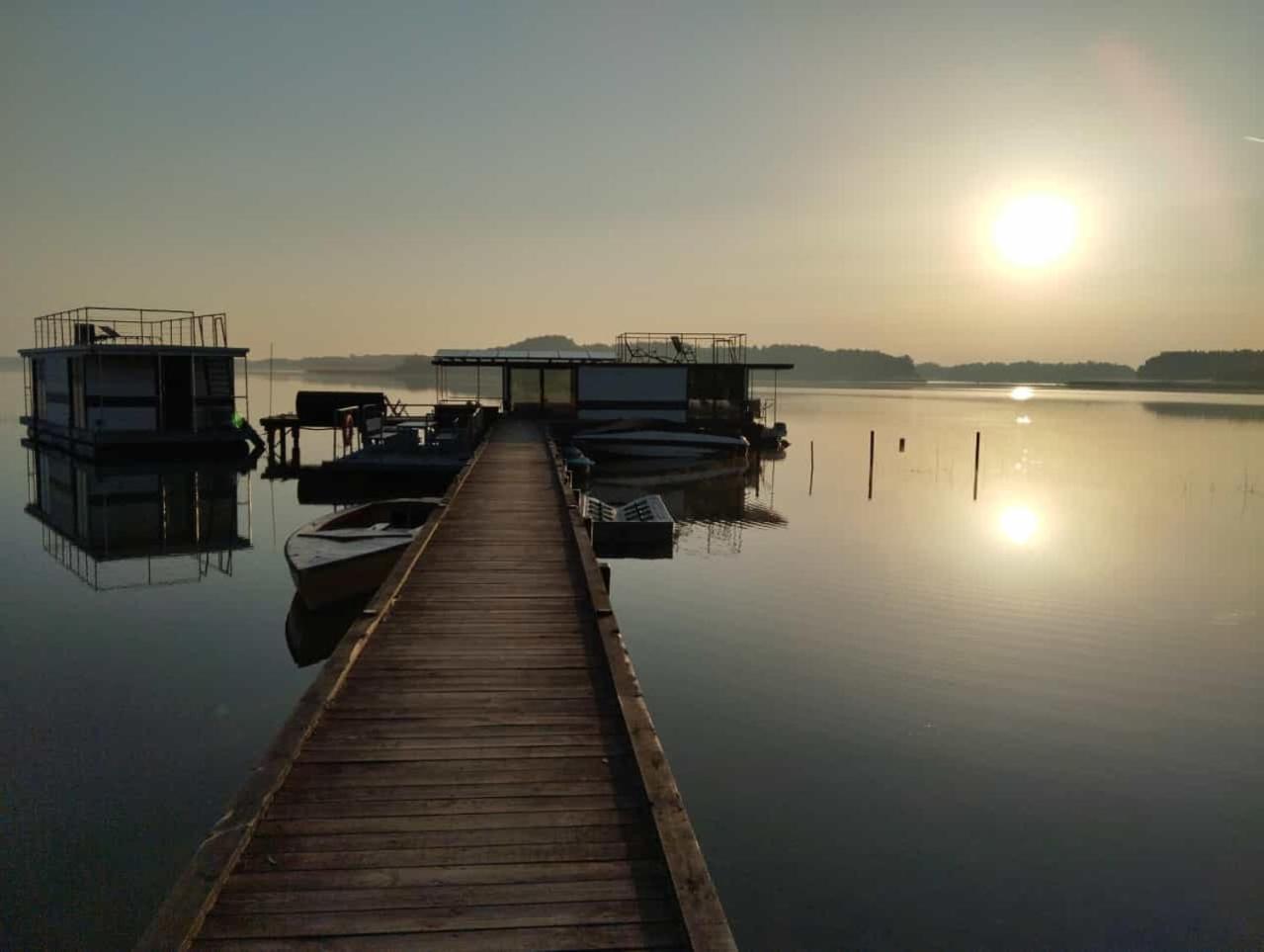 Boathousing - Apartament Na Wodzie, Dom Plywajacy, Lodz, Luksusowy Apartament Myślibórz Εξωτερικό φωτογραφία